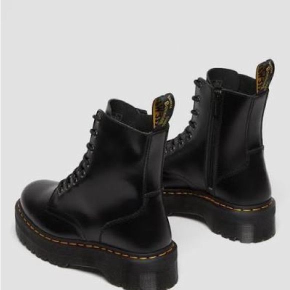 Dr. Martens Jadon Black Boots - Picture 2 of 7